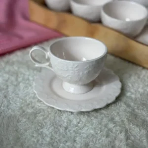 فنجان رز برجسته