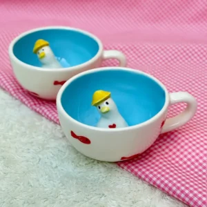 ماگ سوپرایزی غاز کلاه به سر