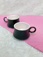 فنجان مشکی مات