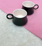 فنجان مشکی مات