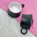 فنجان مشکی مات