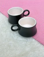 فنجان مشکی مات