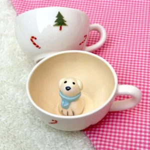 ماگ سوپرایزی سگ کریسمس